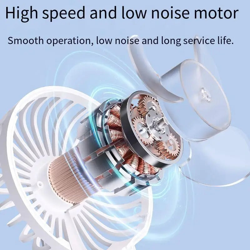 Portable handheld small fan