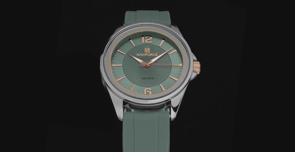 New Style NAVIFORCE Women's Watches Sport Silicone Strap Wristwatch Women Quartz Watch Clock Gift Reloj Mujer relogios feminino
