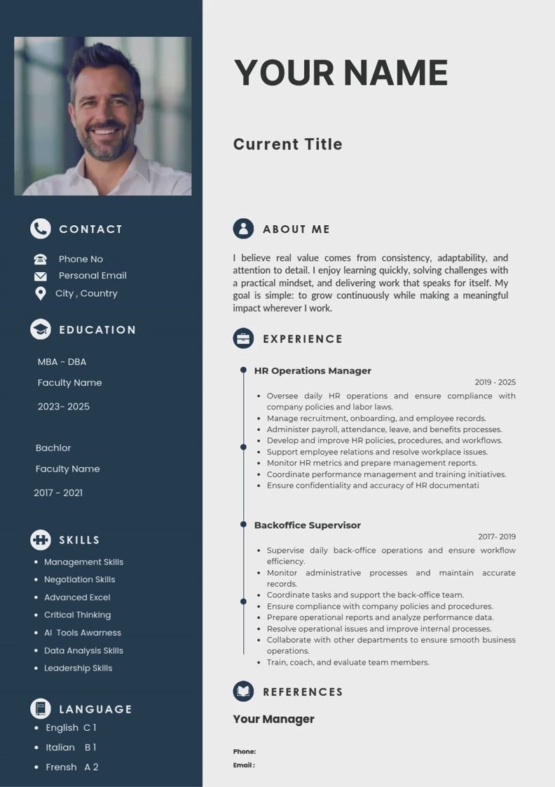 Modern Resume Template